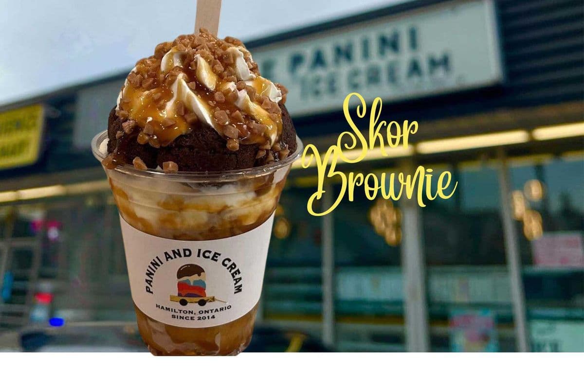 Skor Brownie Sundae
