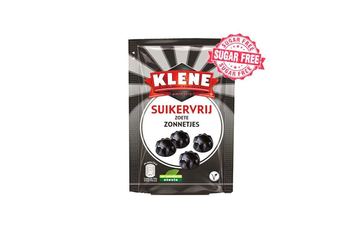 Klene Sugarfree Licorice - Sweet Suns (110 g)