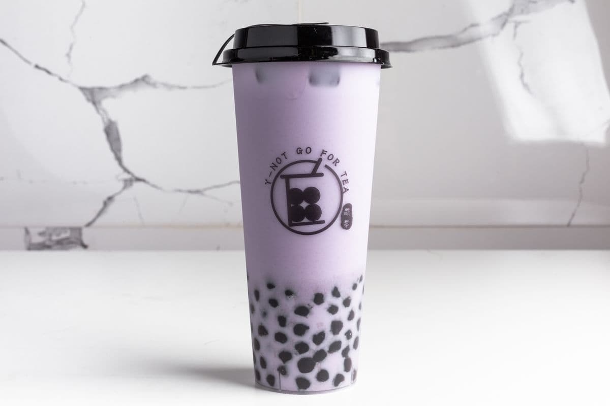 Cold Taro Milk Tea with Tapioca (700 ml) 芋头口味奶茶