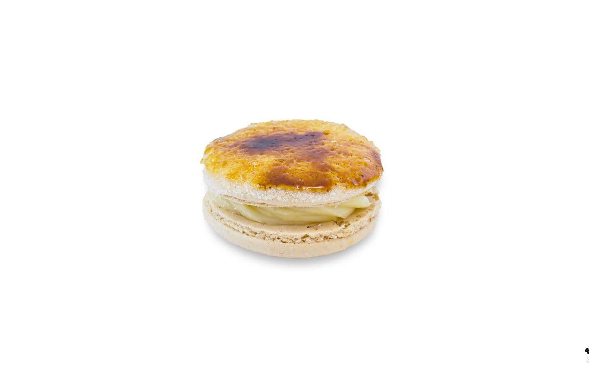 Crème Brûlée Macaron (Gluten Free)