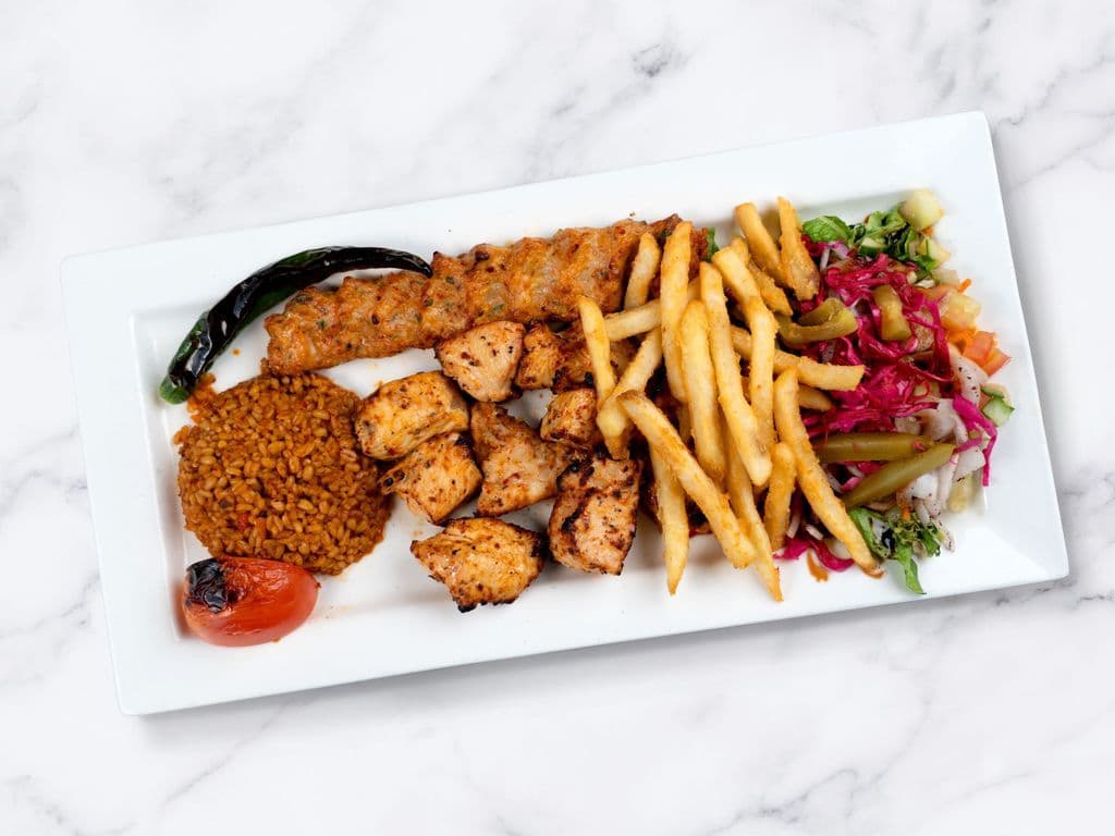 Chicken Grill Dinner for 1 (2 Chicken Shish, 1 Chicken Adana)