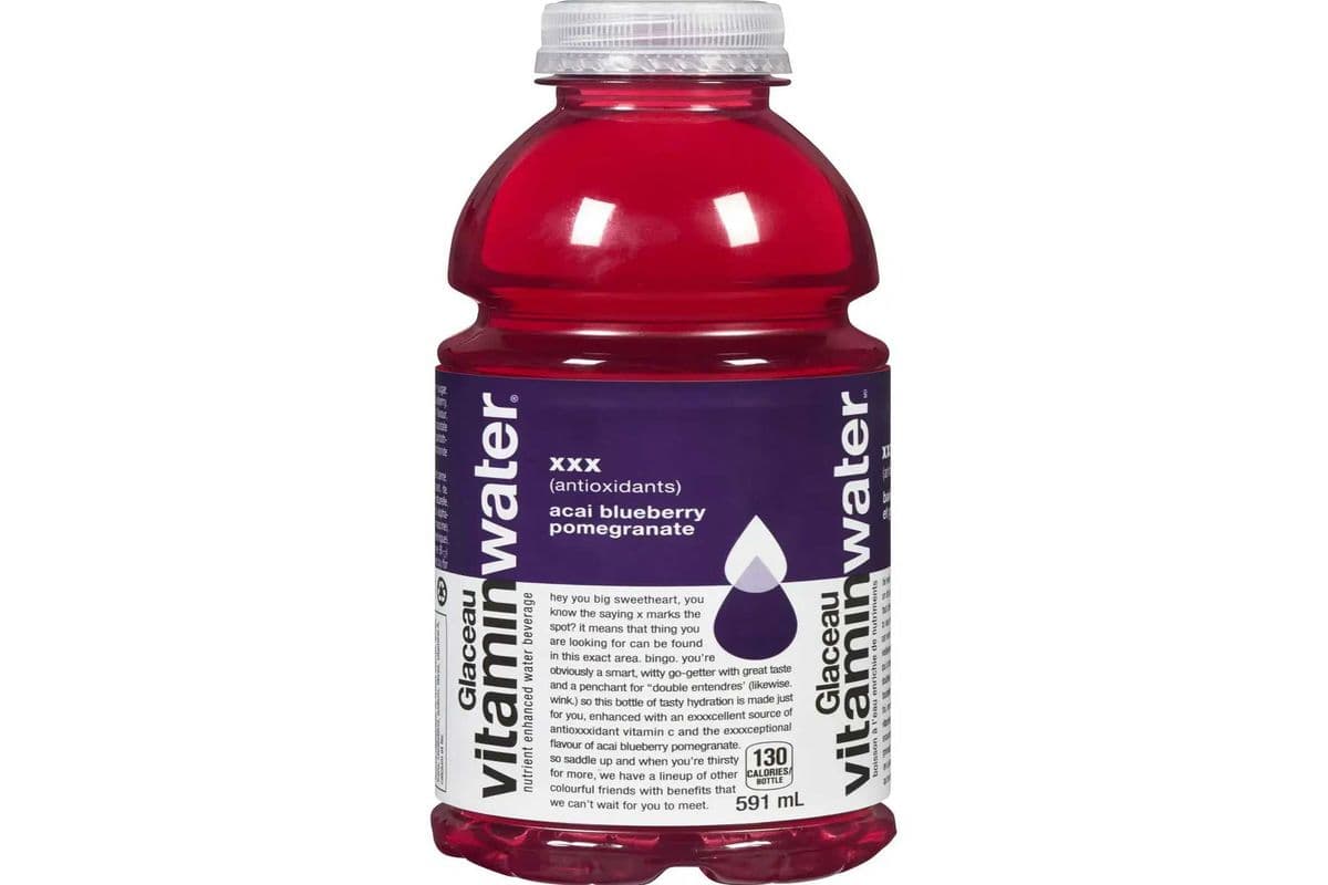 GLACEAU VITAMIN ZERO SUGAR ACAI BLUEBERRY POMEGRANATE (591ml)