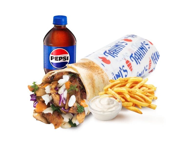 013: Korean BBQ Shawarma Meal