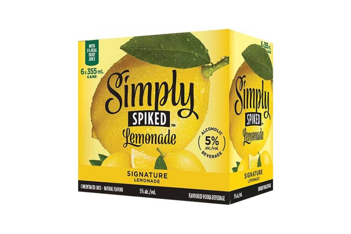Simply Spiked Lemonade (12 Cans) (12 x 355ml)