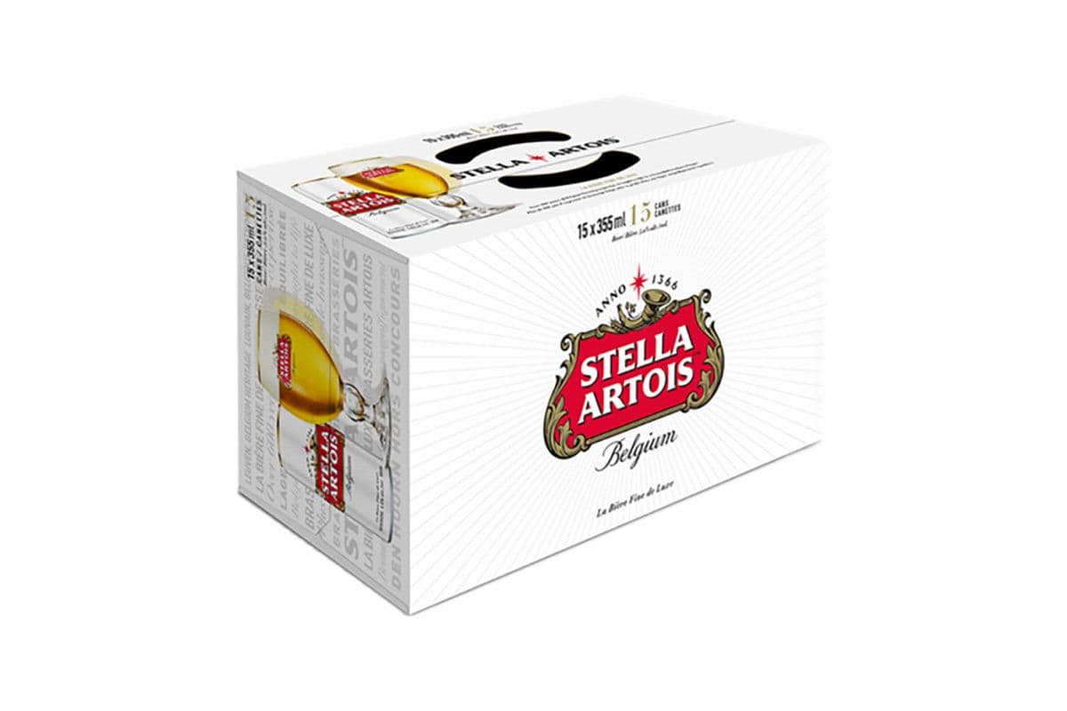 Stella Artois (15 Cans) (15 x 355ml)