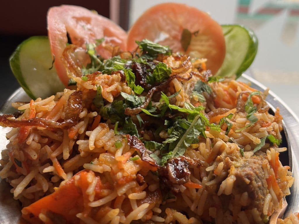 Dum Lamb Biryani