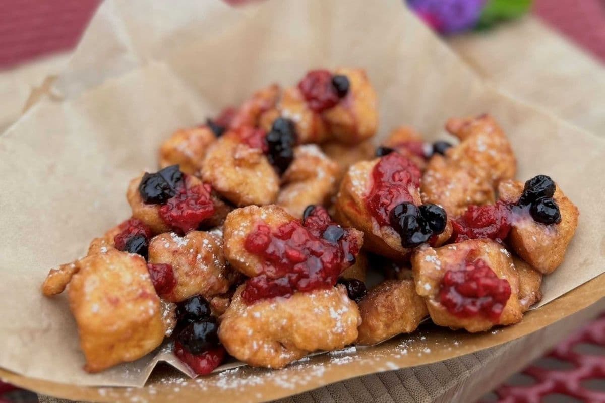 Lemon Berry French Toast Bites