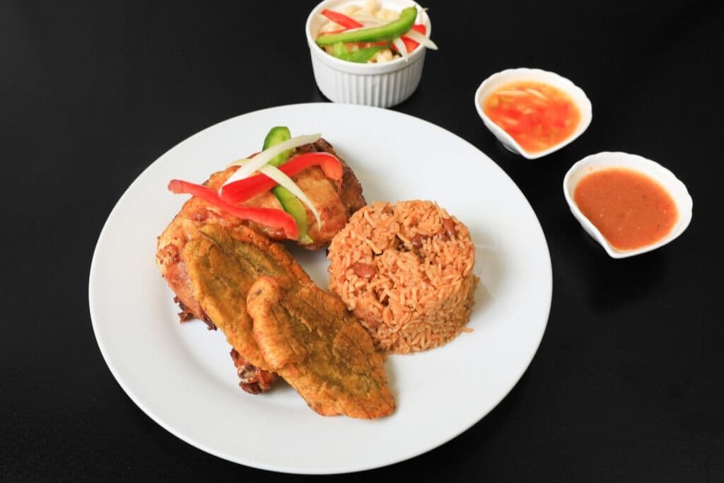 1. Repas fritay poulet / Fried Chicken Meal