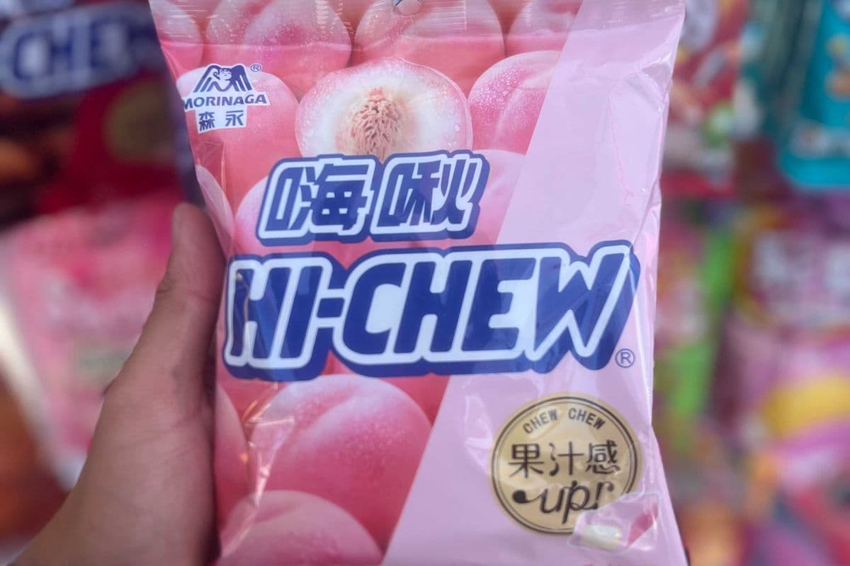 Hi-Chew Peach Candy 118g | Extra Juicy Japanese Chewy Candy