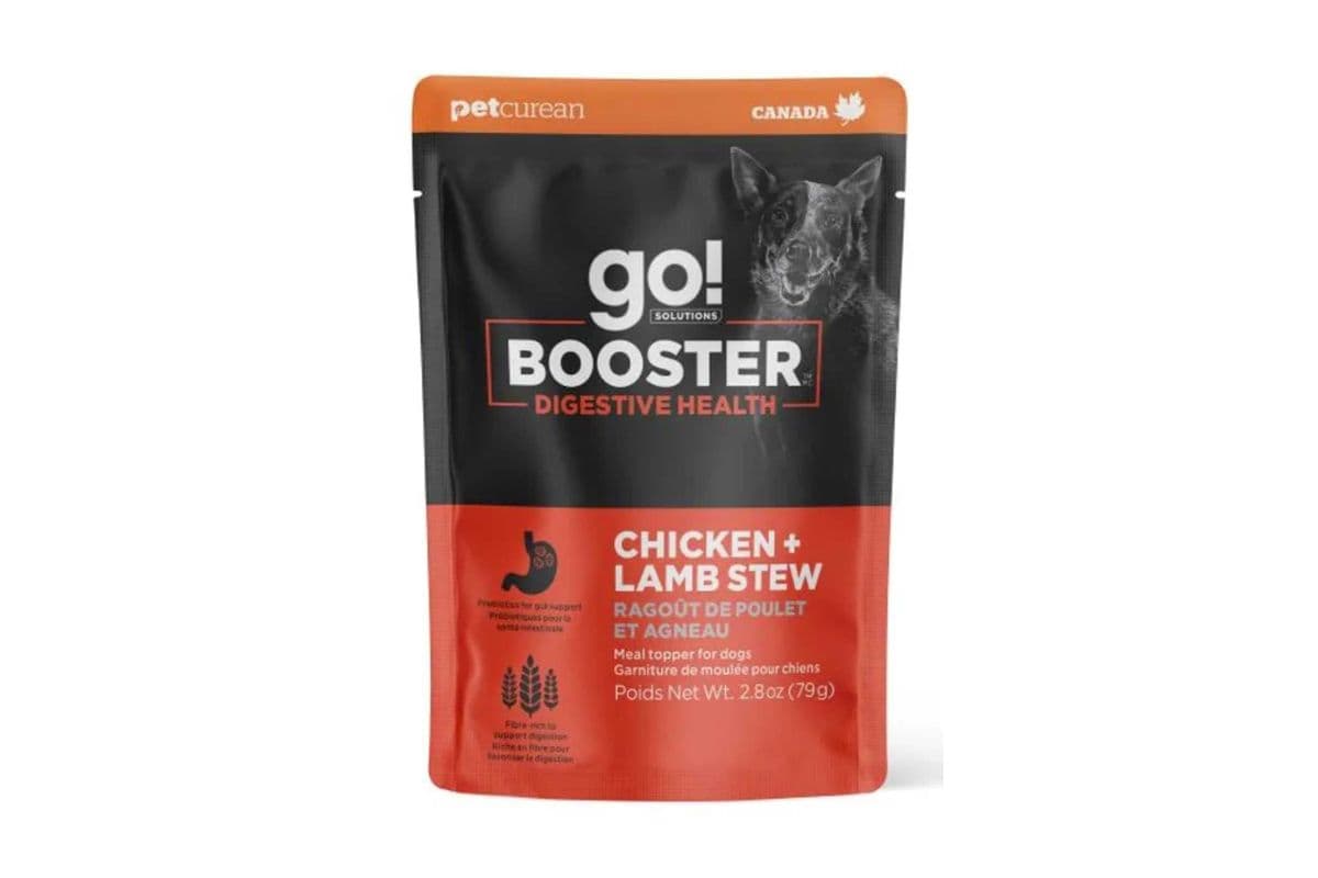 Go! Booster Digestive Health Chicken And Lamb Stew Meal Topper Dog (2.8 oz)