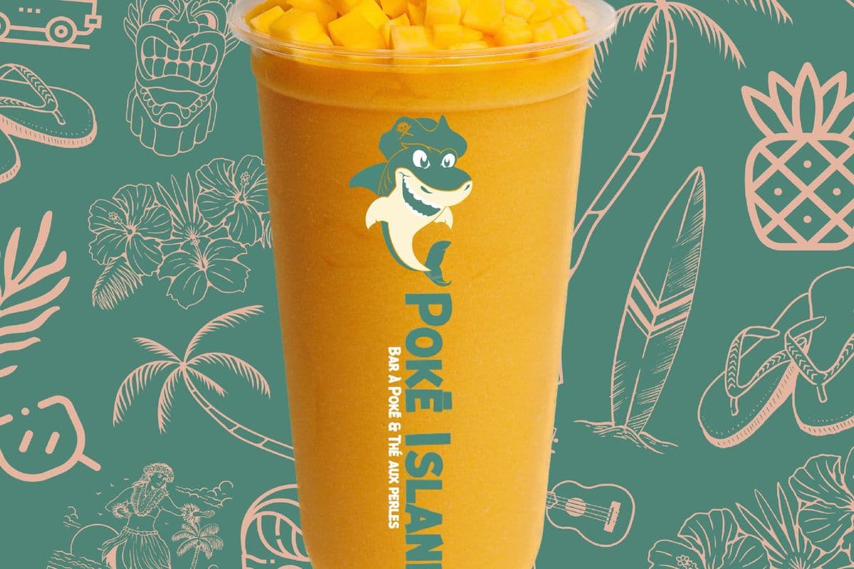 Frappé mangue tropique / tropical mango slush