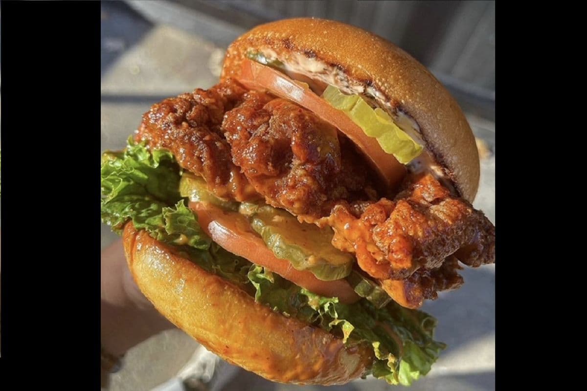 Chipotle Poulet Chicken burger