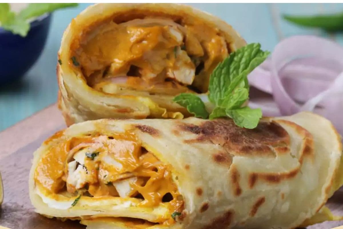 Butter Paneer Wrap