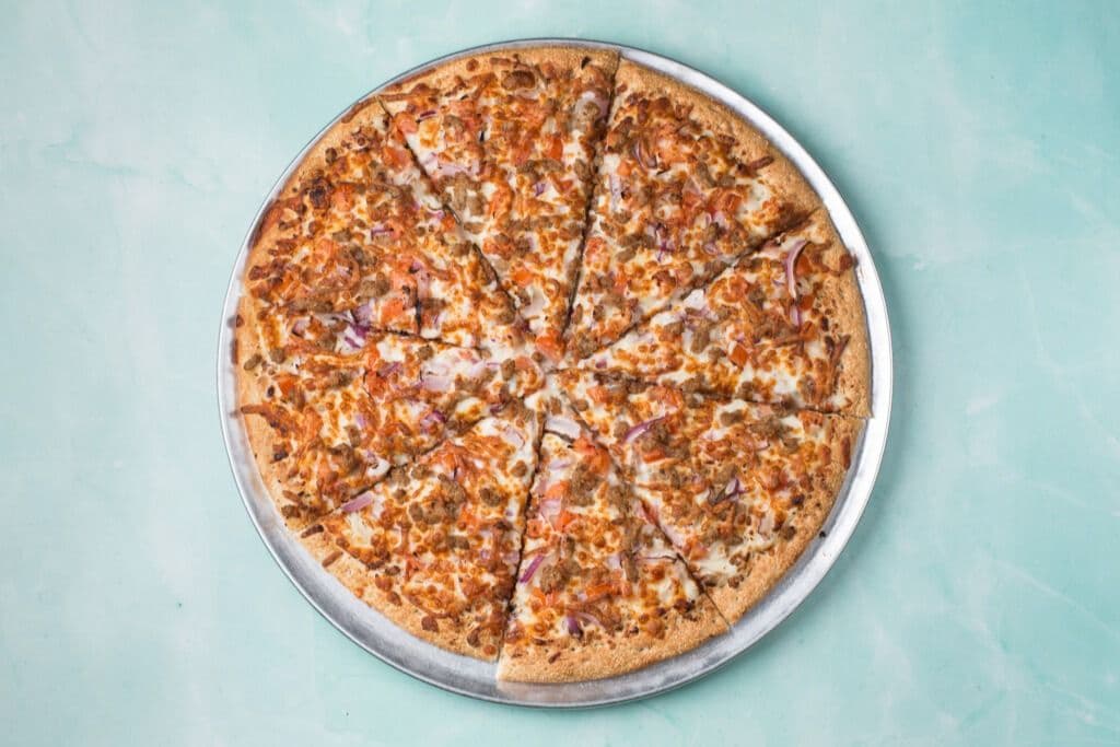 14” Donair pizza