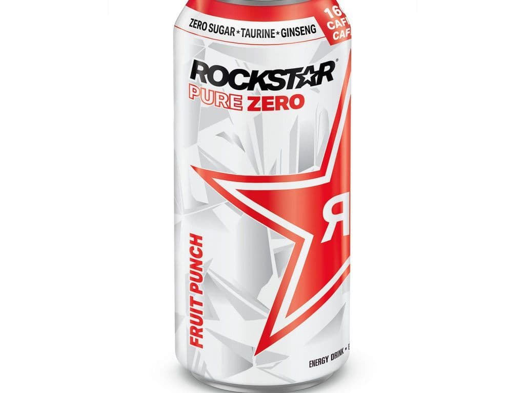 Rockstar Pure Zero Fruit Punch 473ml