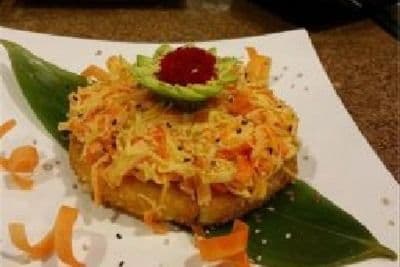 14. Spicy Crab Meat Pizza