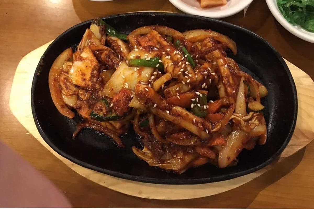 6. Stir-fried Squid 오징어볶음
