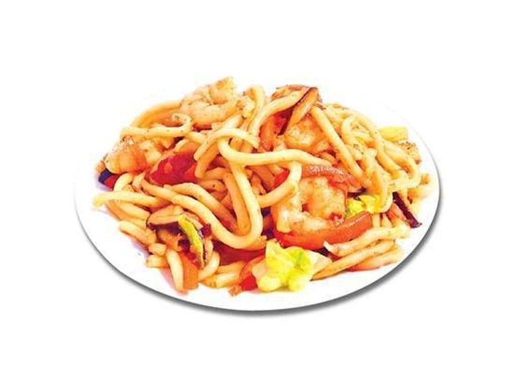 Stir fried udon (볶음우동/炒烏冬面)