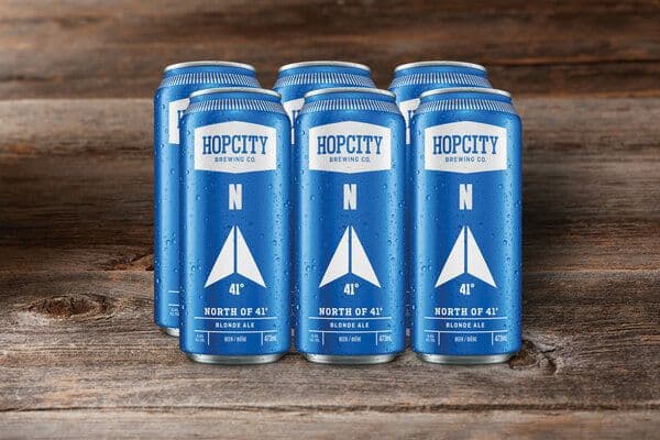 North Of 41° Blonde Ale Hop City (6pk 473ml Cans)