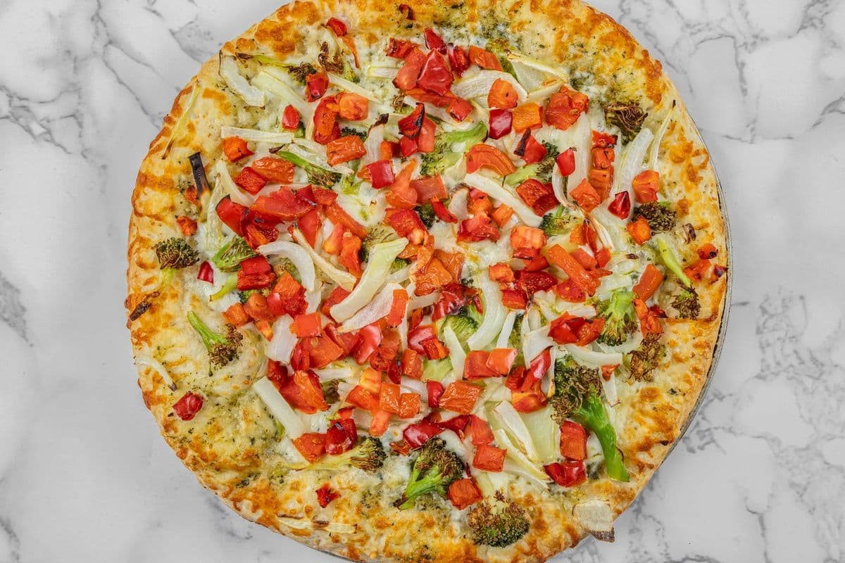 Pesto Primavera Pizza (Medium, Large, X-Large)