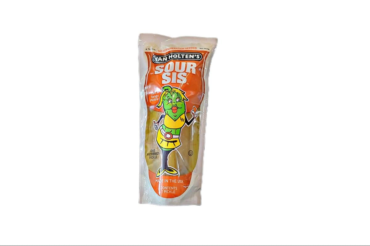Sour Sis Pickle in a pouch-van holten