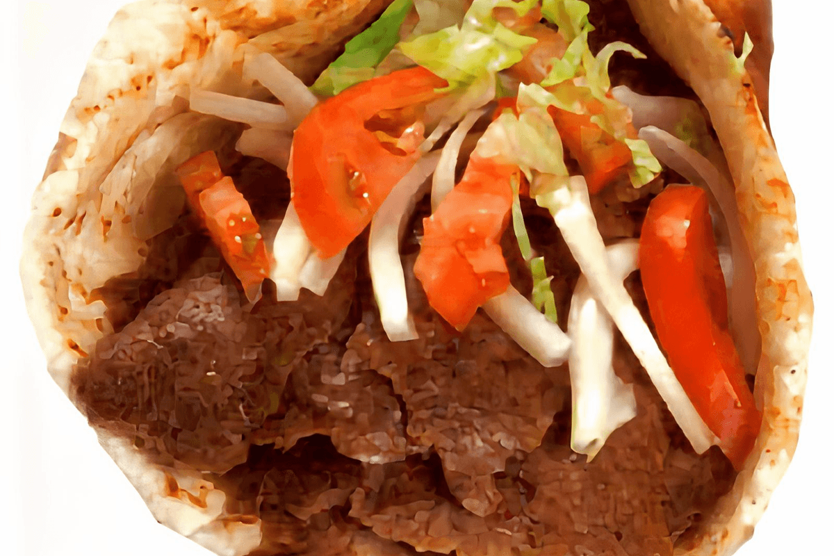Gyro sur pita / Gyro On Pita