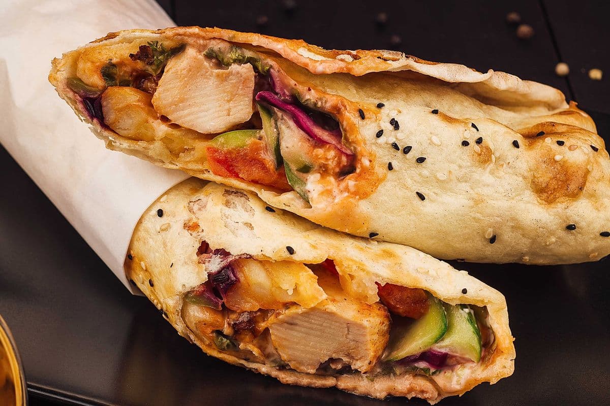 Chicken Kebab Wrap