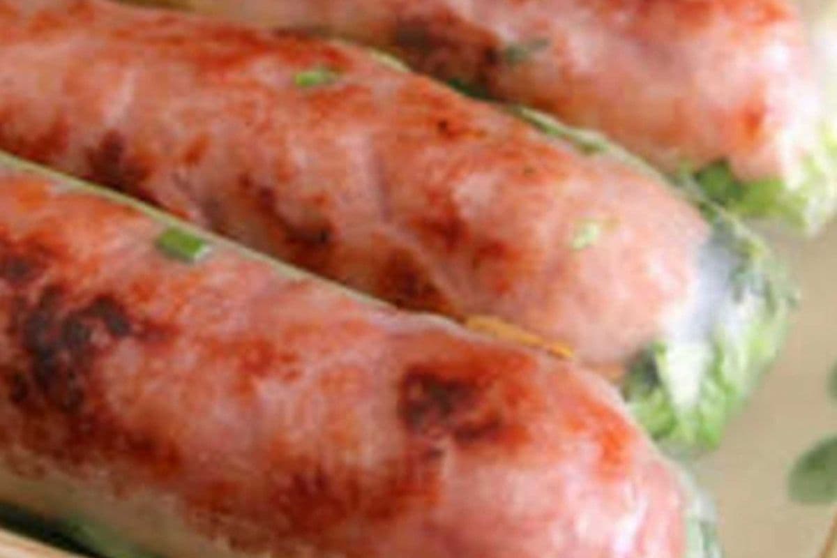 Salad Rolls (Sausage)(4 pcs)
