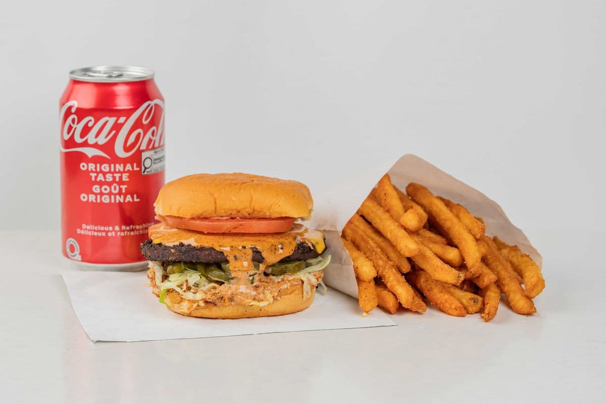 Veggie Burger Combo