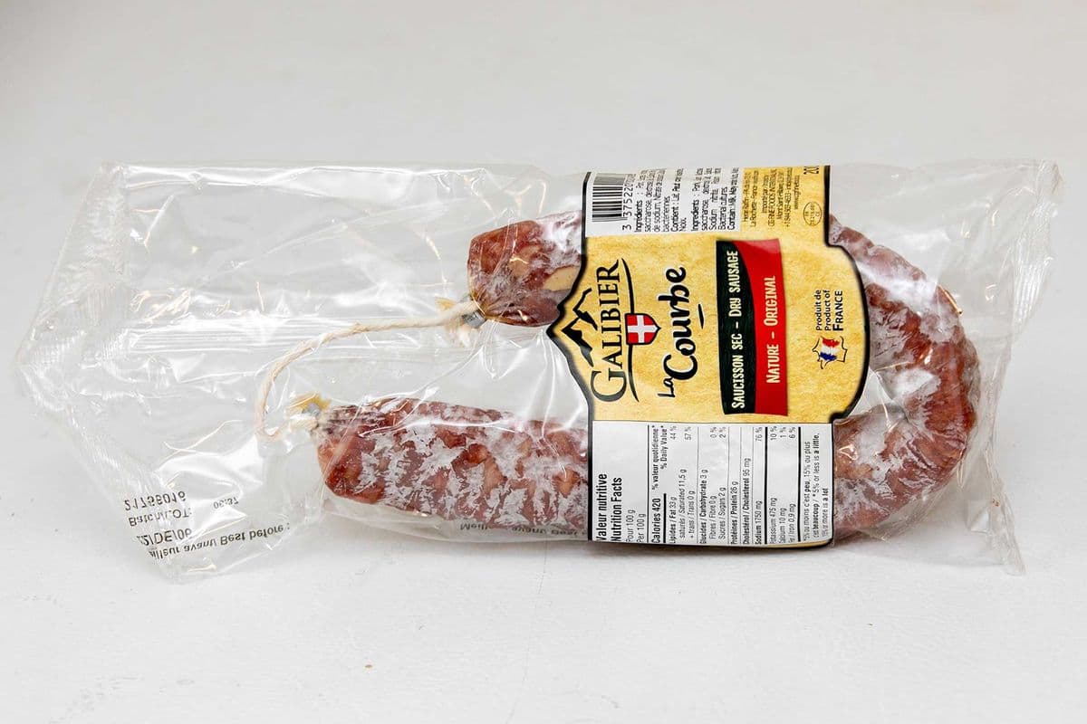 GALIBIER-SAUCISSON SEC LACOURBE NATURE