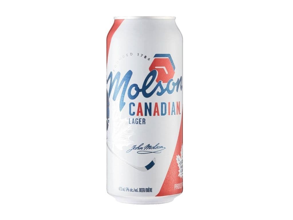 Molson Canadian, 473ml beer (5.0% ABV)