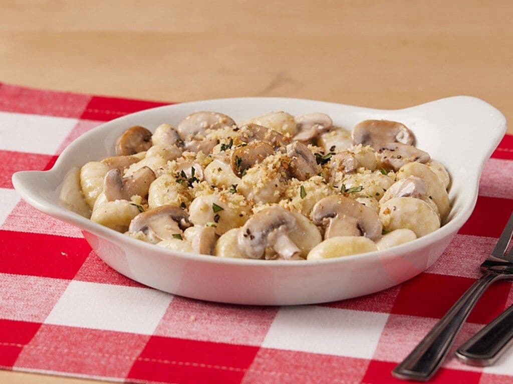 Mushroom Gnocchi
