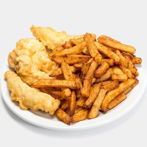 Chicken Tenderloins & Chips - 6 pcs