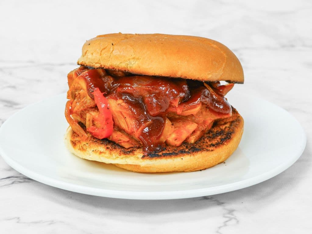 Pulled Jack fruit Burger