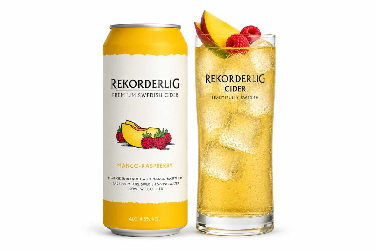 Rekorderlig Mango Raspberry Tall Can (1 x 473ML)