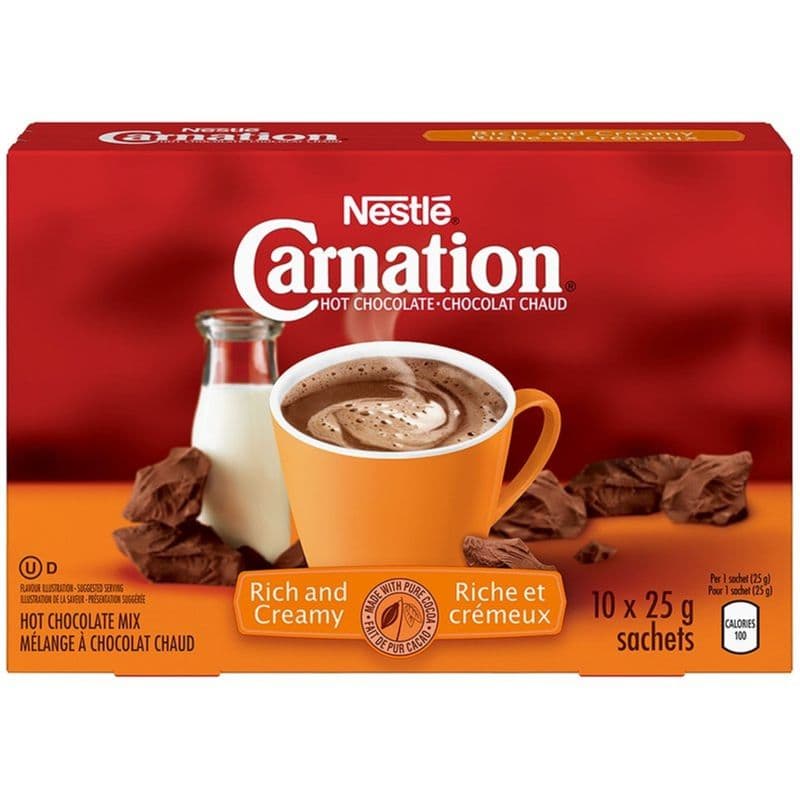 Nestle Carnation Hot Chocolate (10 pcs) (25 g)