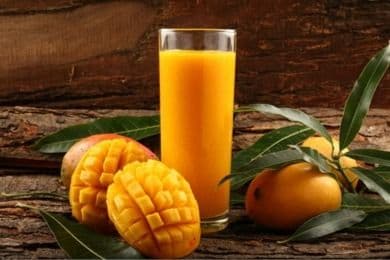 Fresh Mango Juice (12oz)