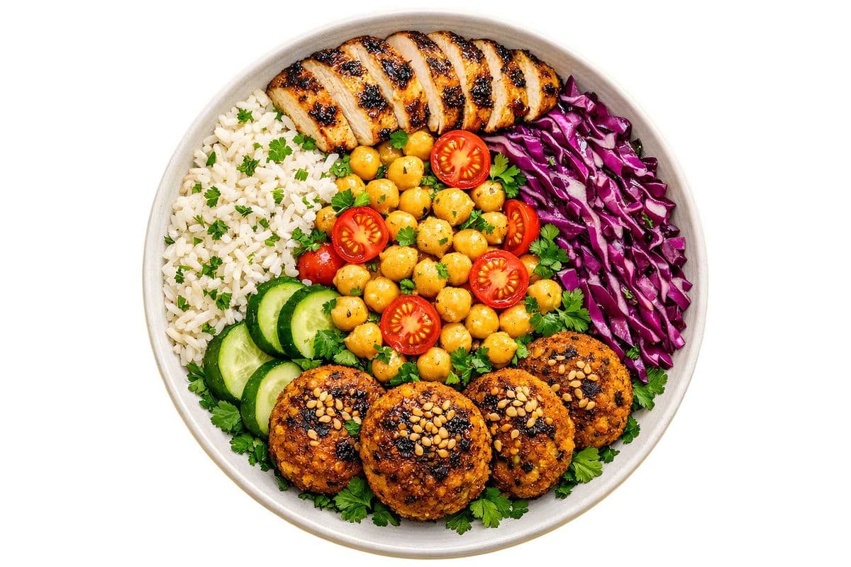 Junior Chicken Shawarma Bowl