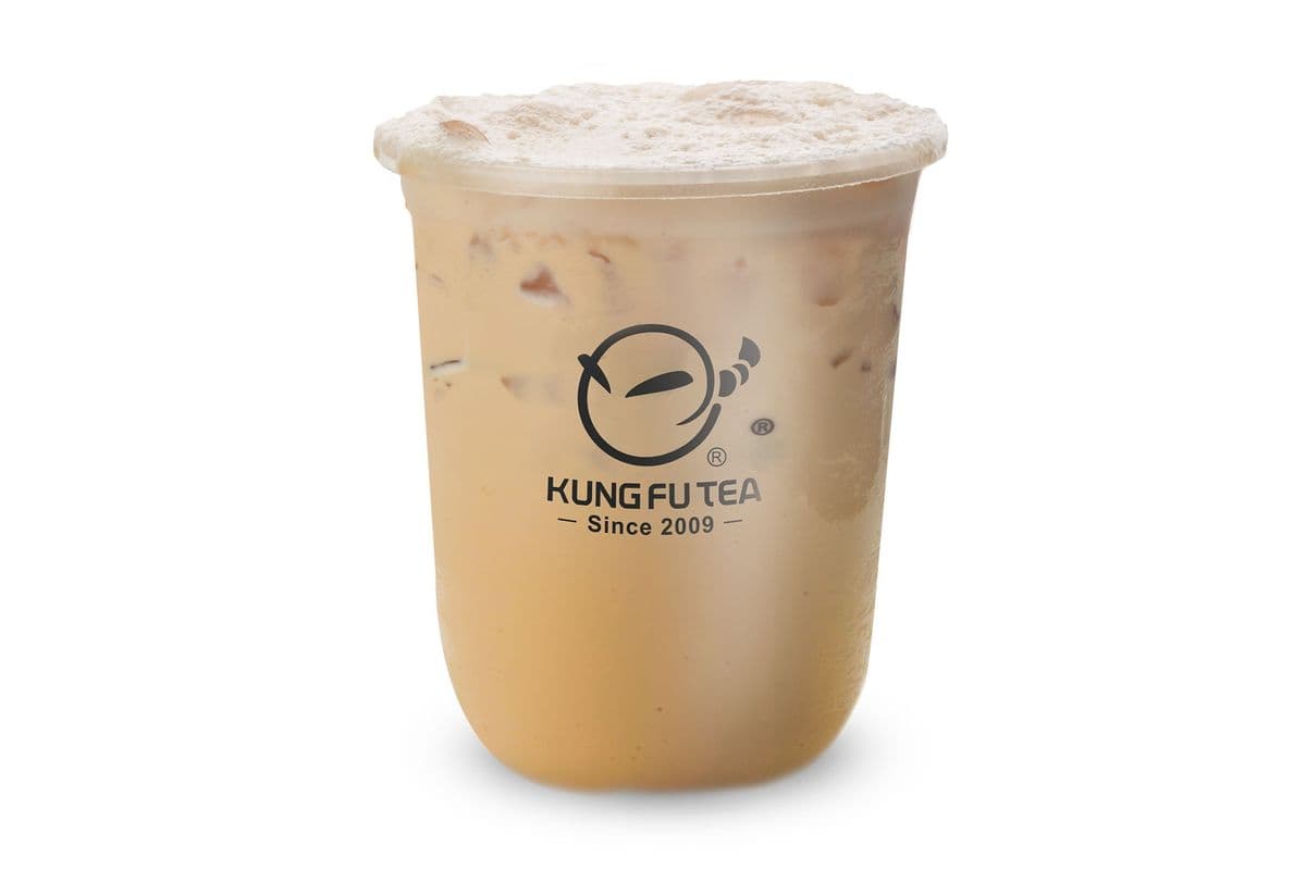Cheese Milk Foam Jin Xuan Oolong Tea (Large) (Cold)