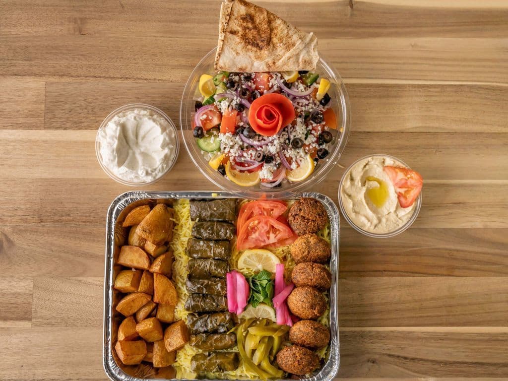 Veggie Family Plate for 3