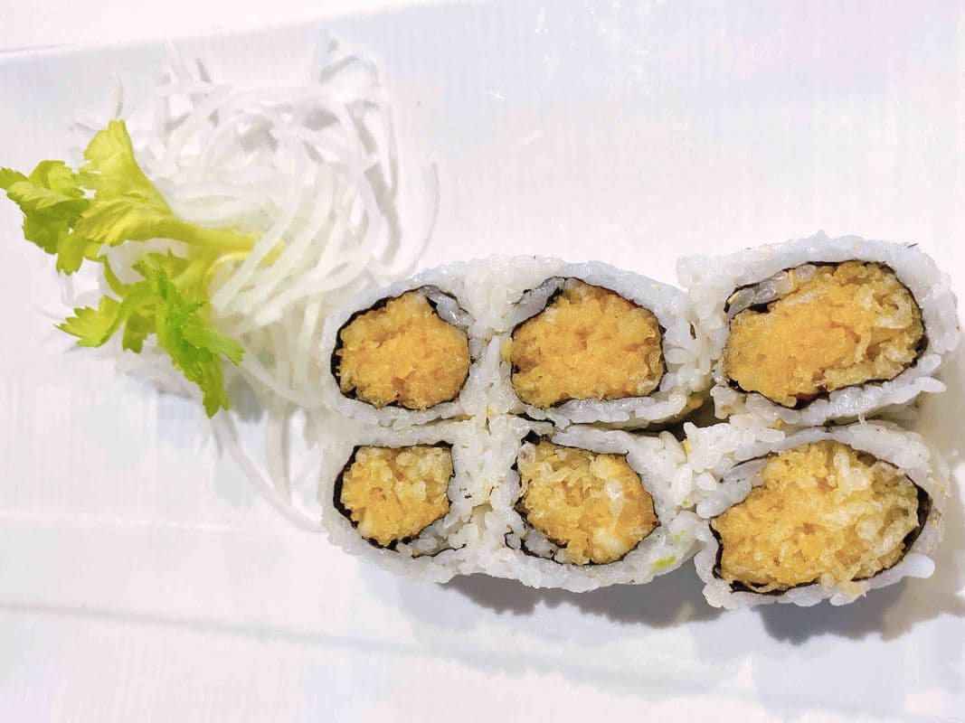 Crispy Spicy Tuna Roll R15 Rouleau Croustillant Au Thon Épicé