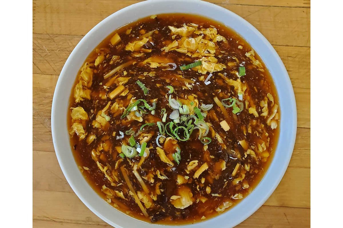 402S-Soupe aigre-piquante aux légumes 瓜菜酸辣湯 (小)