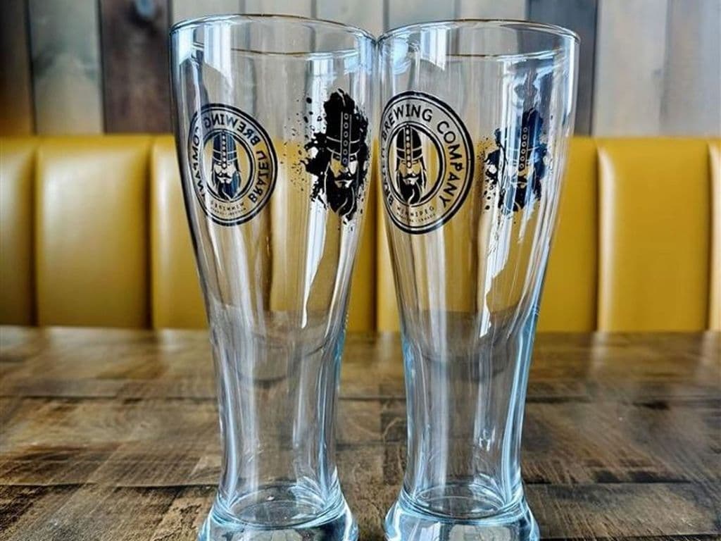 BRAZEN BEER GLASS