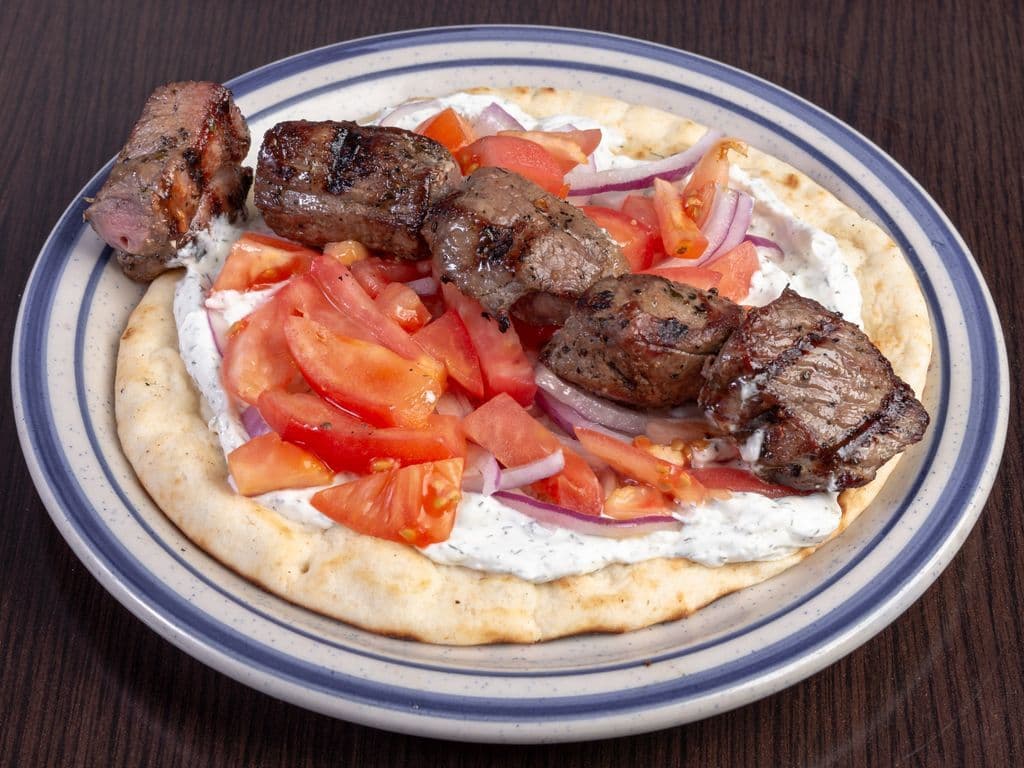Lamb Souvlaki Pita