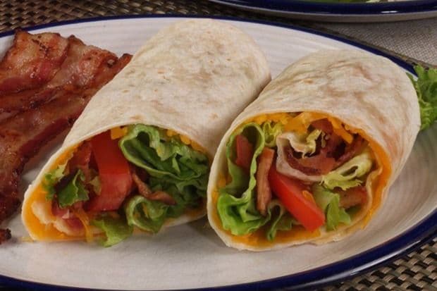 BLT Cheddar Wrap