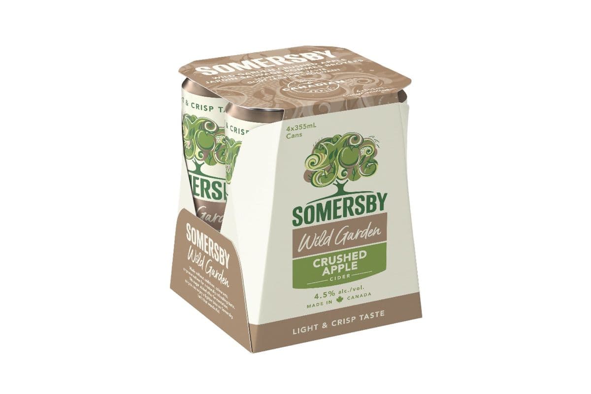 Somersby Wild Garden Crushed Apple Cider *** NEW FLAVOUR *** (4 x 355mL Cans)