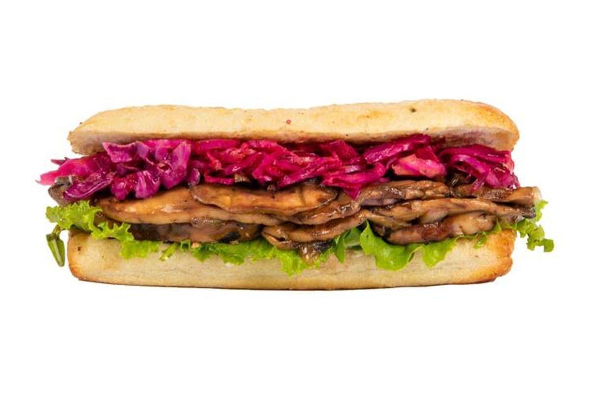Teriyaki Mushroom Sandwich
