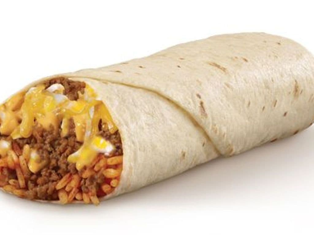 Beefy Triple Melt Burrito
