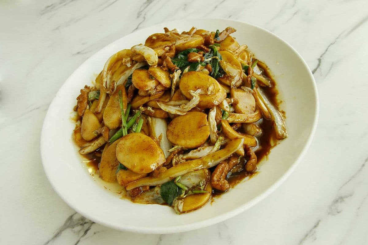 Stir Fried Rice Cake Shanghai Style 上海炒年糕