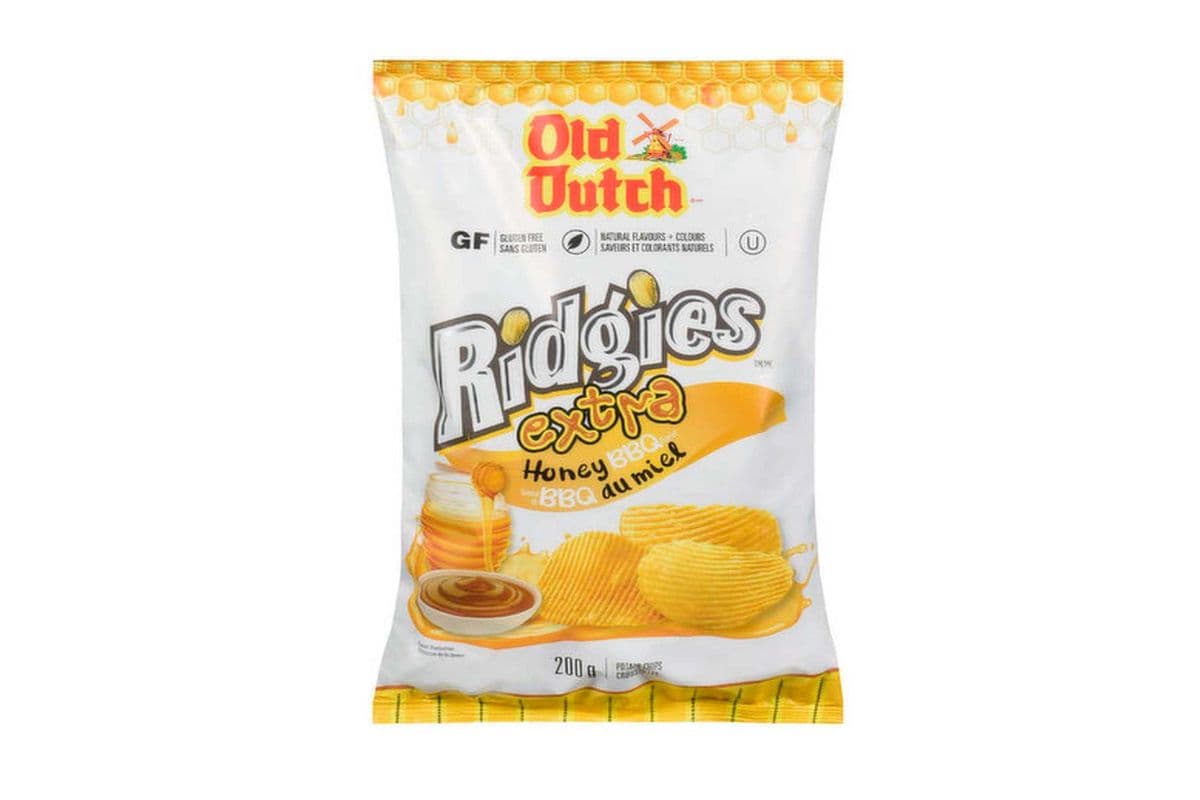 Old Dutch Ridgies Extra Honey BBQ (200 g)